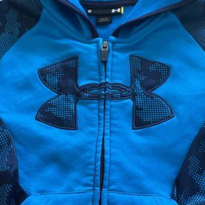 Under Armour BOYS Fleece® Full Zip SIZE 5 YEARS